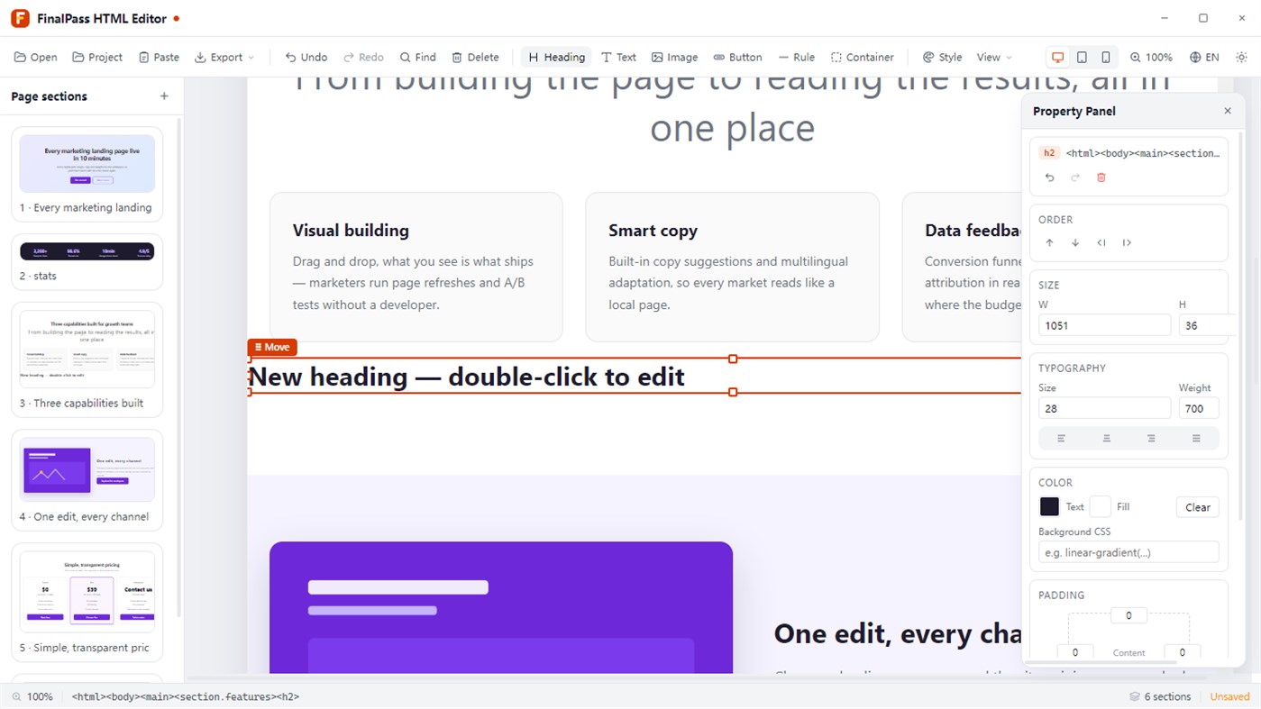 #4. FinalPass HTML Editor (Windows) بواسطة: ZeroVerge