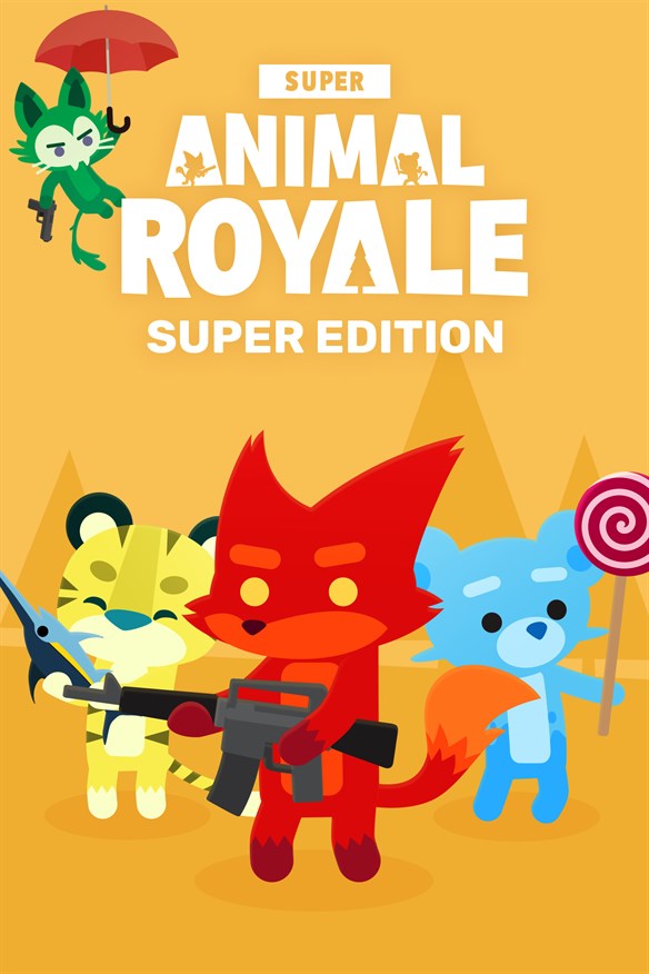 Super Animal Royale Super Edition Xbox Series X|S and Xbox One cover art