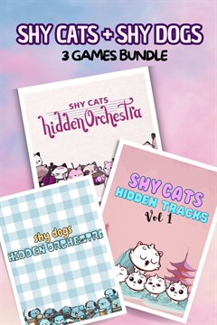 Cover poster for Shy Cats + Shy Dogs