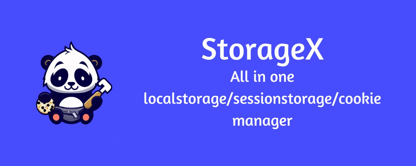 StorageX: Ultimate Browser Storage Manager