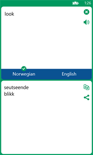Norwegian English Translator screenshot 2