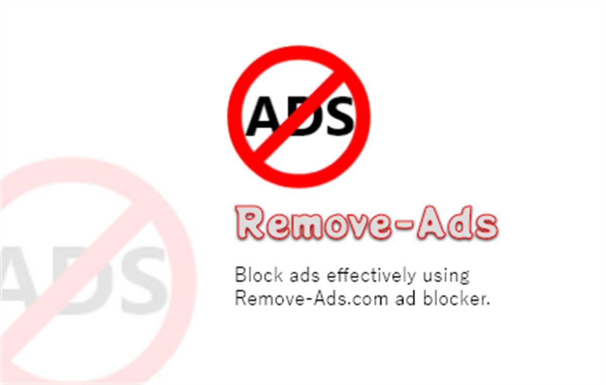 Remove-Ads
