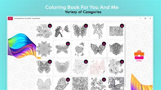 Coloring Book for You and Me - Tap and Paint screenshot 5