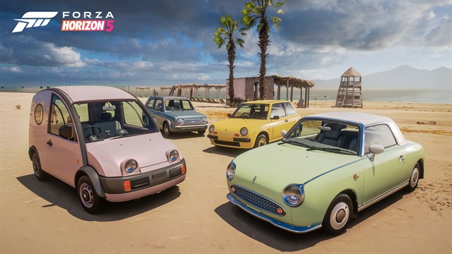 Forza Horizon 5 Nissan Retro Rides Car Pack screenshot 1