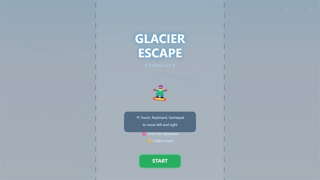 Glacier Escape screenshot 1