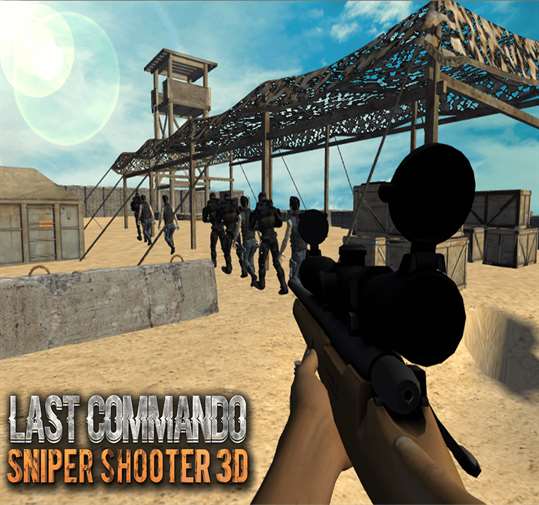 Last Commando Sniper Shooter 3D screenshot 2