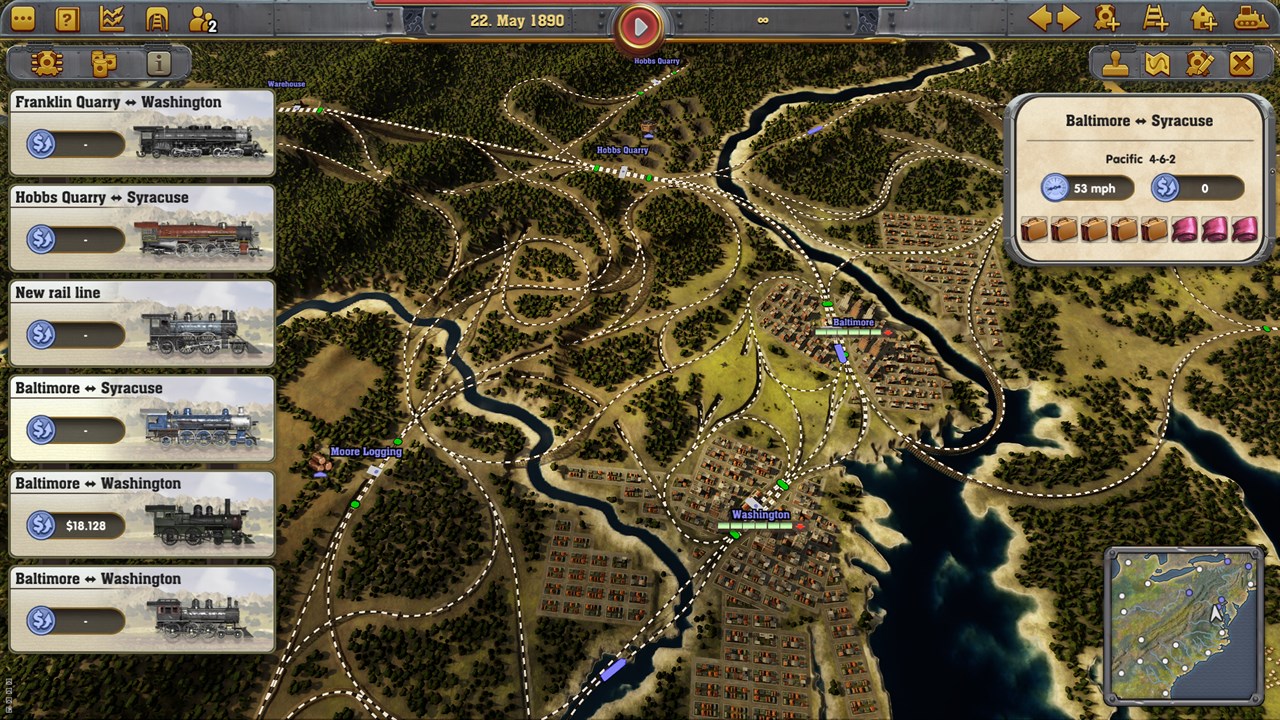 Railway Empire screenshot 3