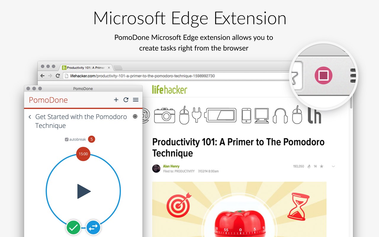 RoundPie: Focus on workflow with Timer