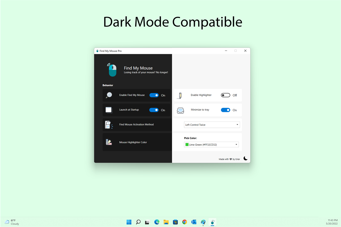 #2. Cursor Highlighter and Finder (Windows) 게시자: EvlarSoft LLC