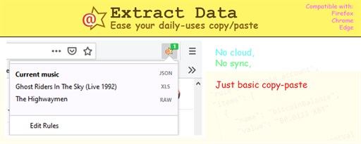 Extract Data marquee promo image