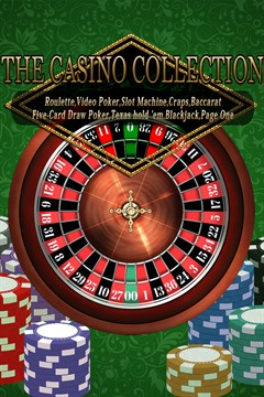 Cover poster for THE CASINO COLLECTION: Ruleta, Vídeo Póker, Tragaperras, Craps, Baccarat, Five-Card Draw Poker, Texas hold 'em, Blackjack and Page One