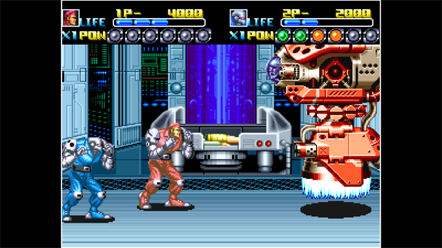 ACA NEOGEO ROBO ARMY screenshot 2