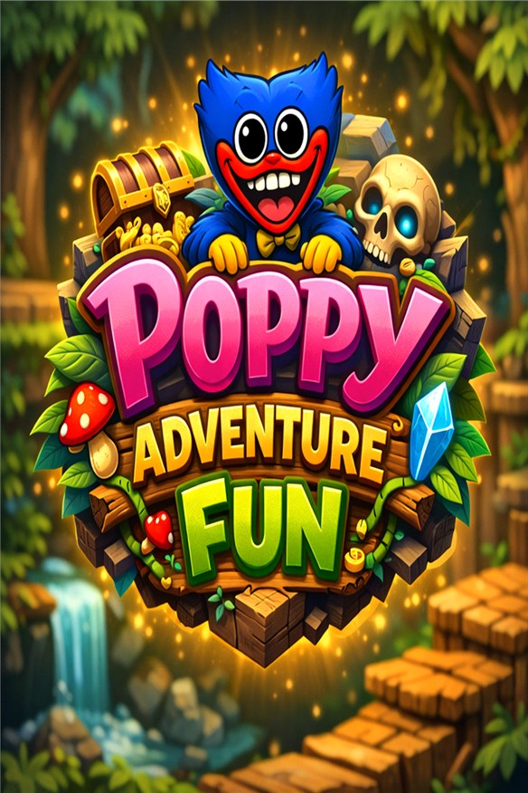 Poppy Adventure Fun Xbox Series X|S and Xbox One cover art