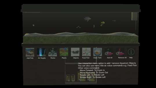 HoloLens Aquarium screenshot 3