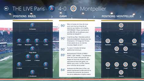 PSG Officiel Screenshots 1