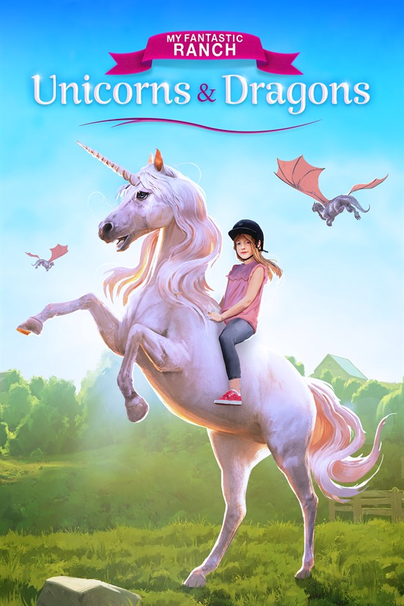 My Fantastic Ranch: Unicorn & Dragons Xbox Series X|S and Xbox One cover art
