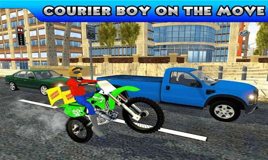 City Delivery Boy Simulator screenshot 1