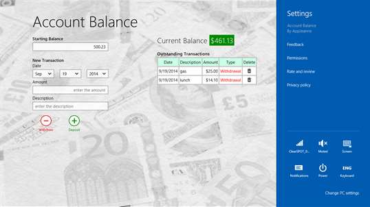 Account Balance screenshot 4