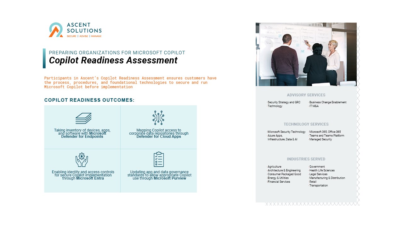 Snapshot 1 of Copilot Readiness Assessment