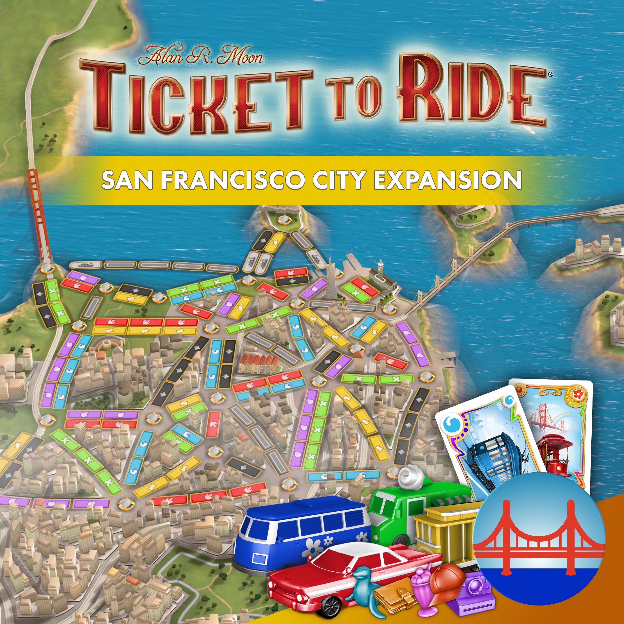 Ticket to Ride®: San Francisco City Expansion
