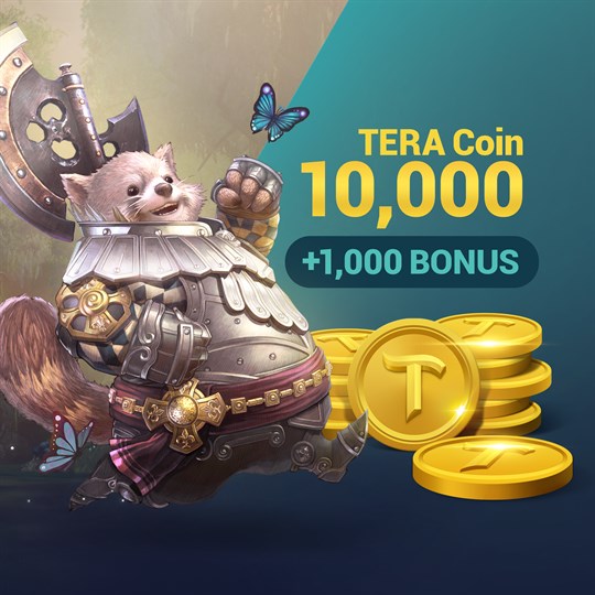 [NA/EU] TERA Coin 10,000 (+1,000 BONUS) for xbox