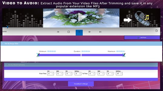 Music Editor & Video Editor : Trim,Convert,Extract and Mix AudioBooks For Audacity screenshot 5