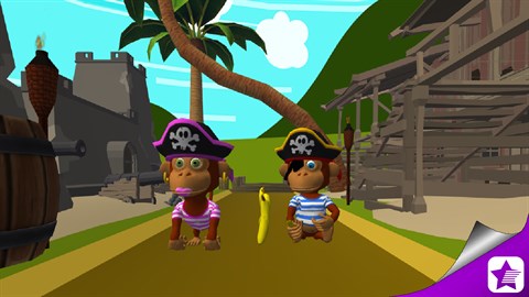 Pirate Monkey Run!