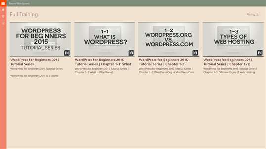 Learn Wordpress screenshot 1