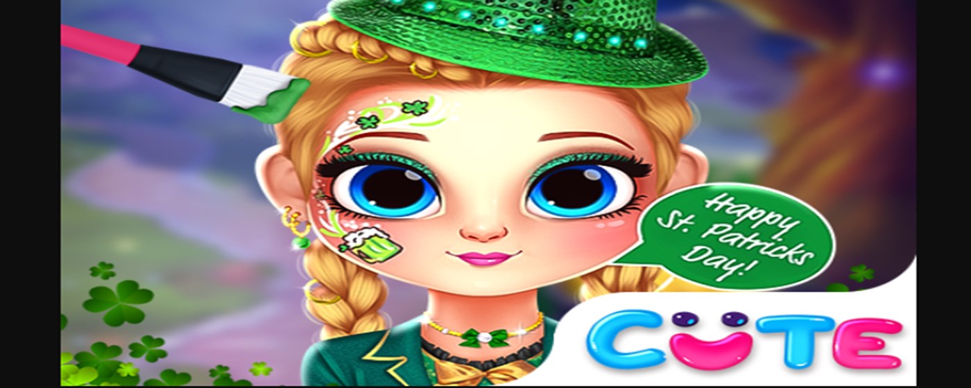 Little Lily St Patricks Day Photo Shoot Game marquee promo image