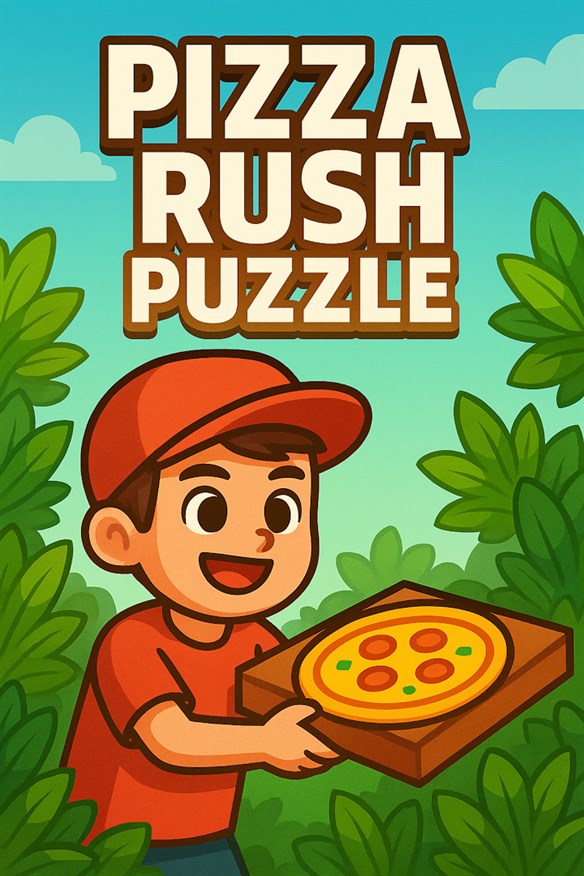 Pizza Rush Puzzle Xbox Series X|S and Xbox One cover art