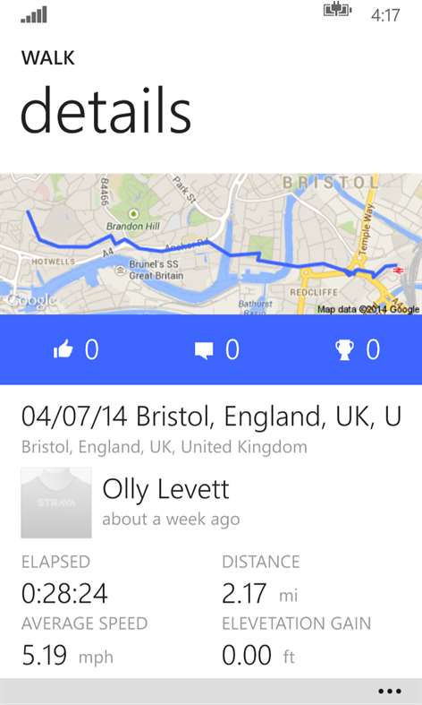 Tracks for Strava Screenshots 1
