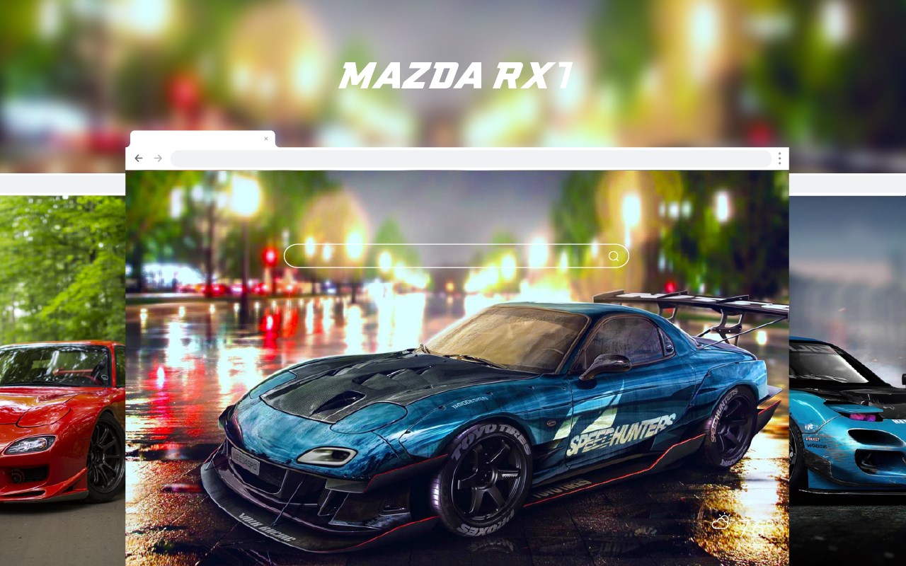 Mazda RX7 HD Wallpapers New Tab Theme