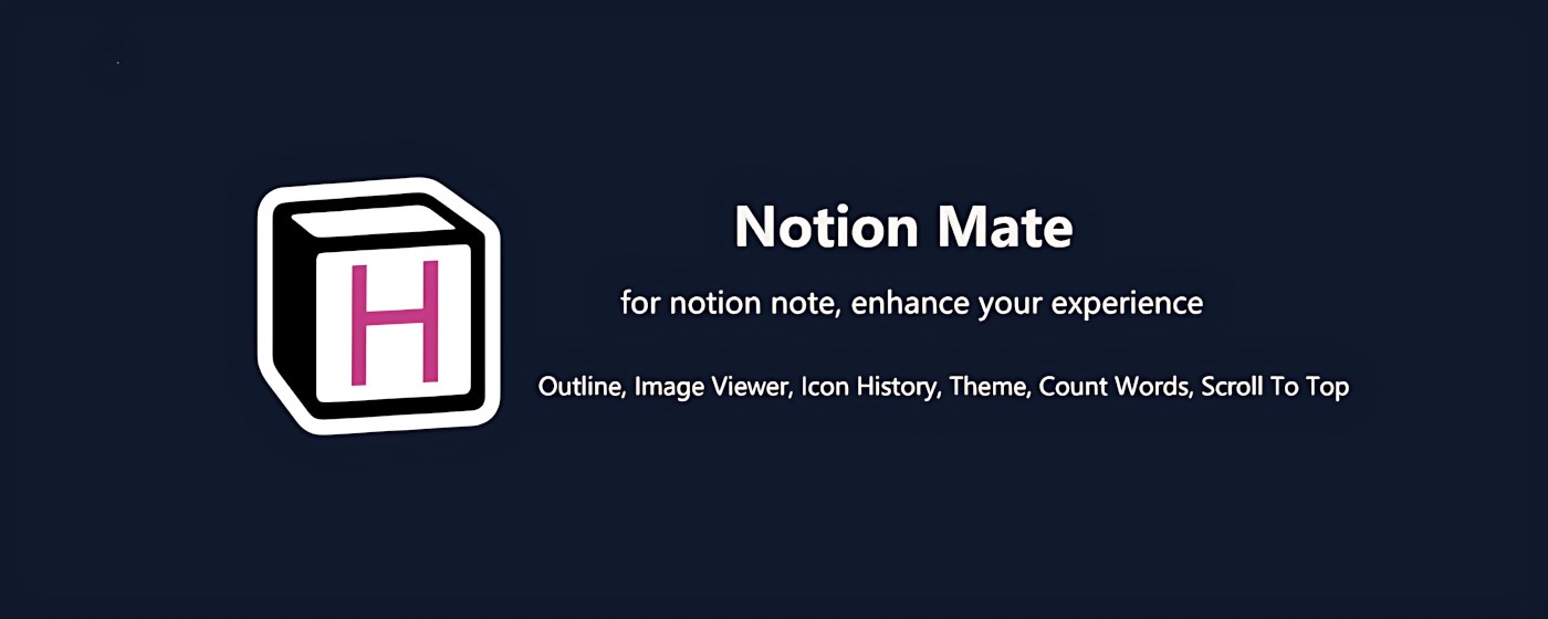 Notion Mate marquee promo image