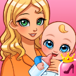 Mommy And Baby Care Crown Game
