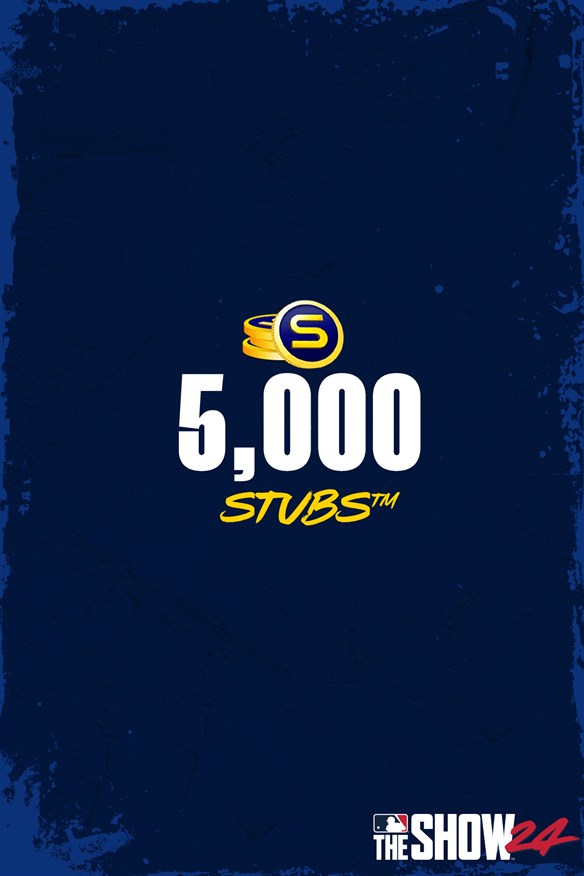 5,000 Stubs for MLB The Show 24 Xbox Series X|S and Xbox One cover art