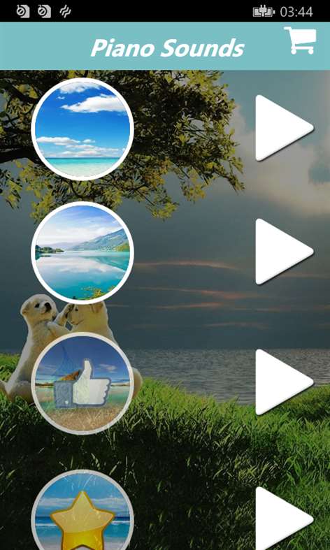 Sleeping Piano:Piano Lullabies With Nature Sounds Screenshots 2
