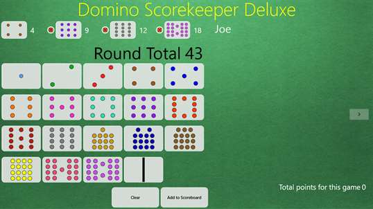 Domino Scorekeeper Deluxe screenshot 5