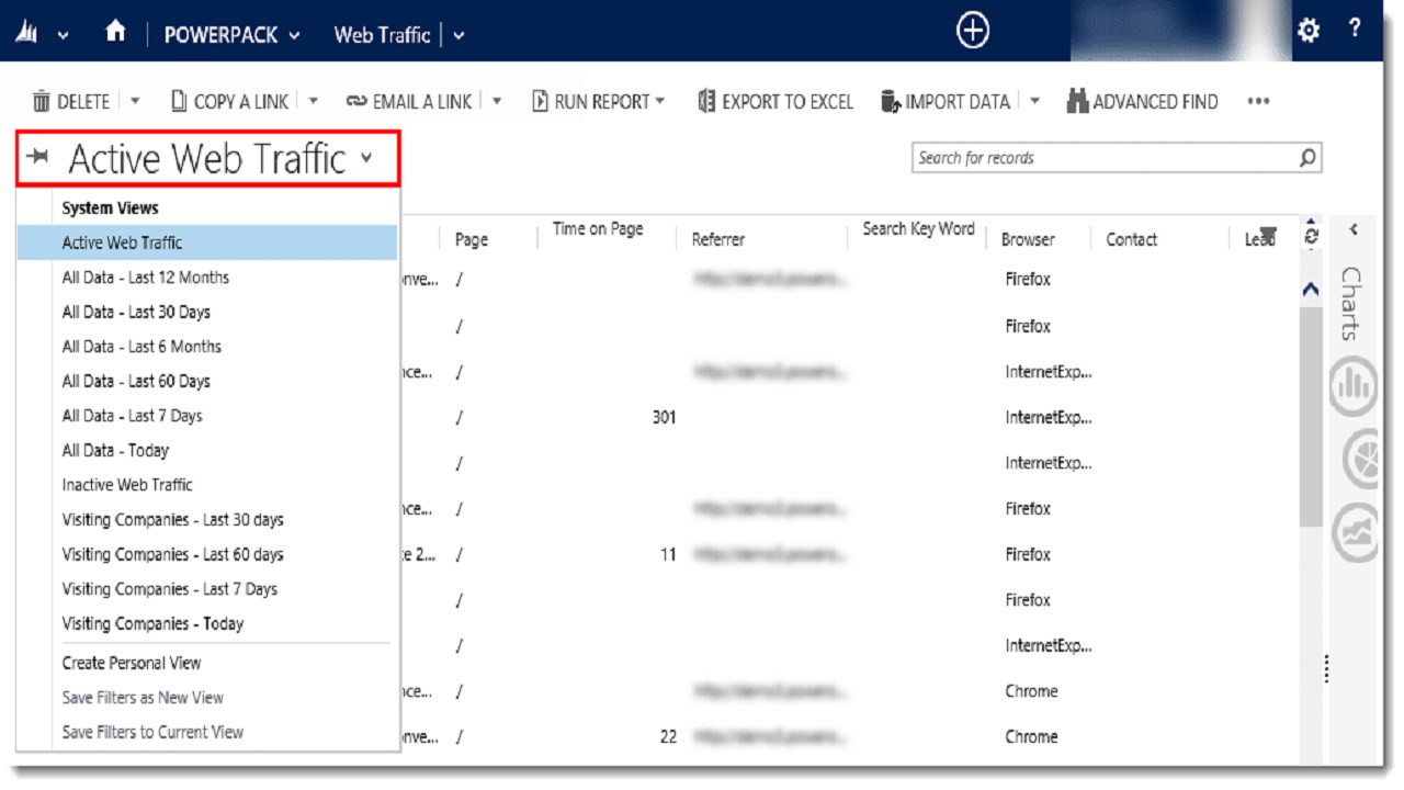 Snapshot 1 of PowerWebTraffic - Assessment