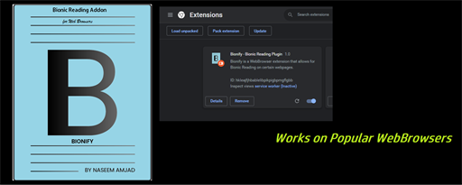 Bionify - Bionic Reading Plugin marquee promo image
