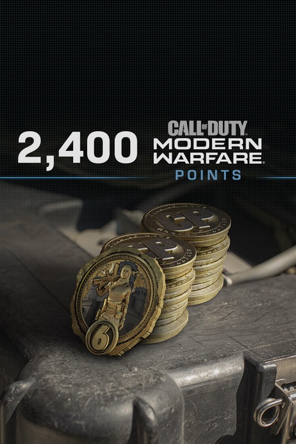 2,400 Call of Duty: Modern Warfare Points