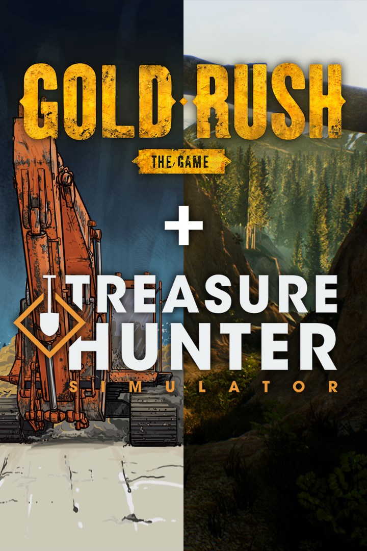 Simulator Pack: Treasure Hunter Simulator and Gold Rush: The Game (DOUBLE BUNDLE) boxshot