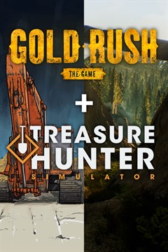 Cover poster for Simulator Pack: Treasure Hunter Simulator and Gold Rush: The Game (DOUBLE BUNDLE)