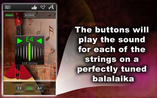 Balalaika Tuner screenshot 4