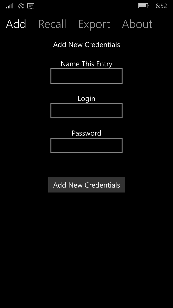 Password Pro screenshot