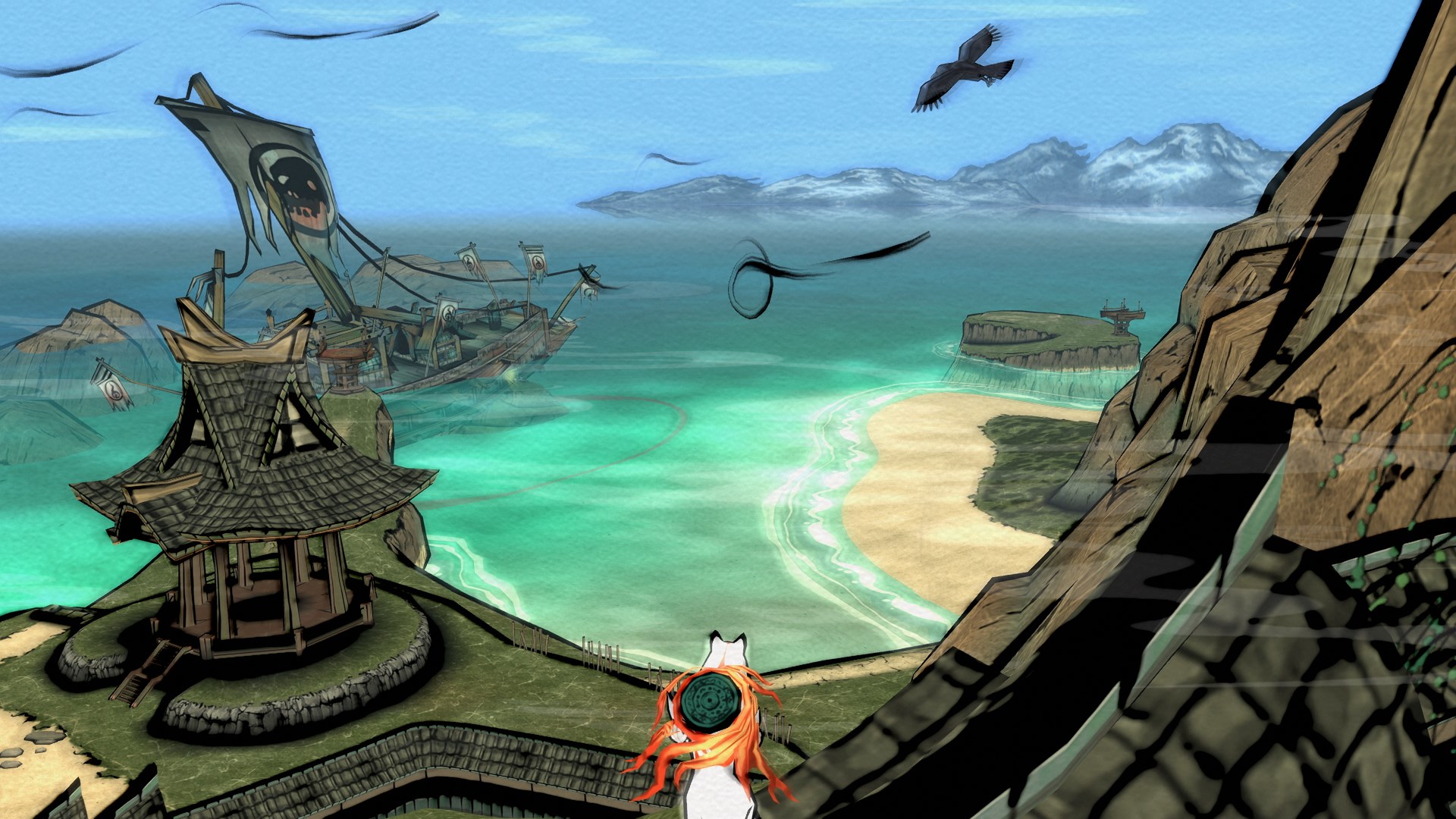 Screenshot 2 from Ōkami HD