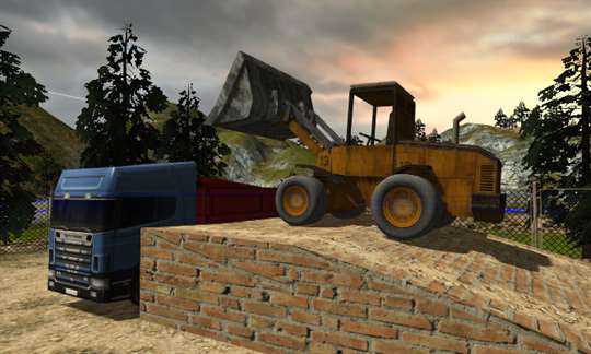 Truck Simulator - American Mountain screenshot 2