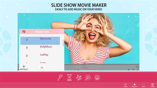 Slideshow Movie Maker - Video With Music screenshot 3