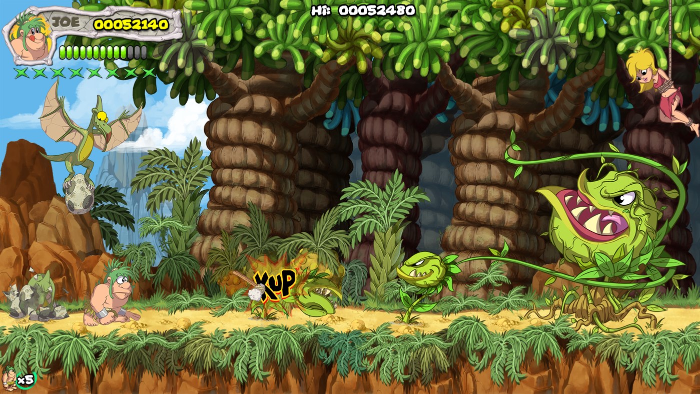 #3. New Joe & Mac - Caveman Ninja (Xbox) بواسطة: Microids