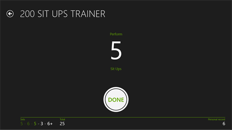 200 Sit Ups Trainer Screenshots 2