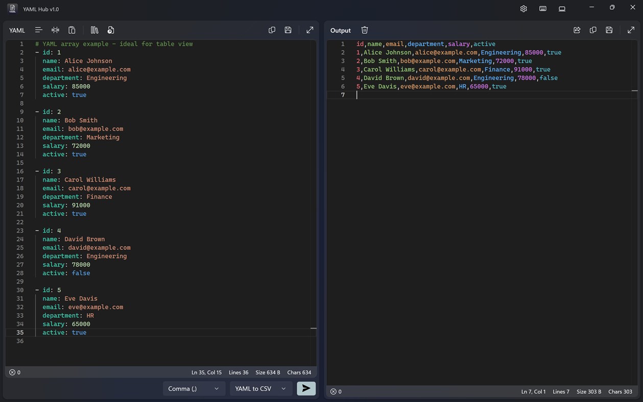 #8. YAML Hub (Windows) Podle: Aadhil RF
